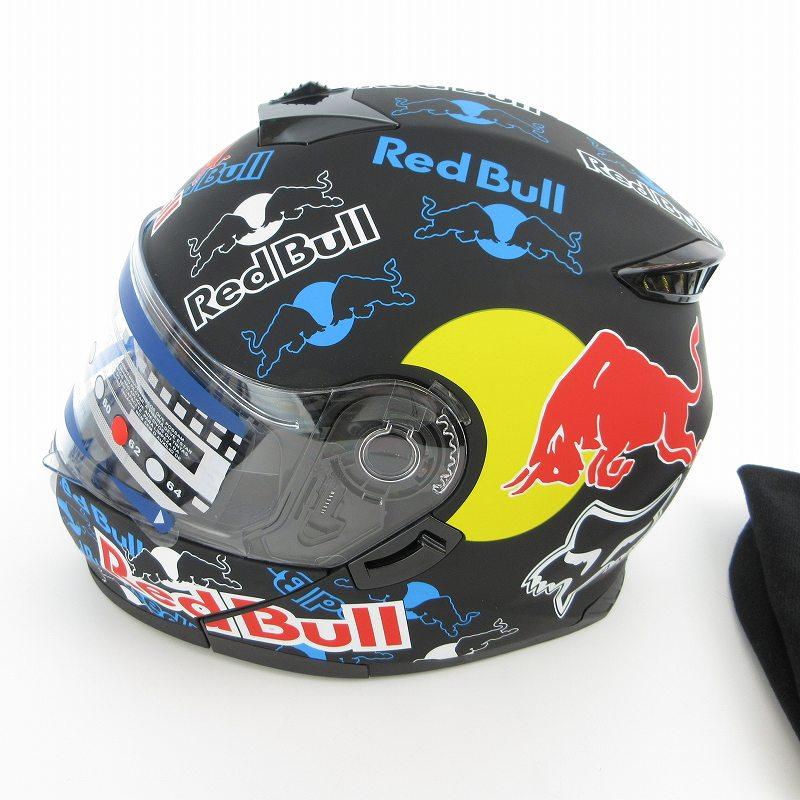 未使用品 RedBull レッドブル ヘルメット フルフェイス XLサイズ 62
