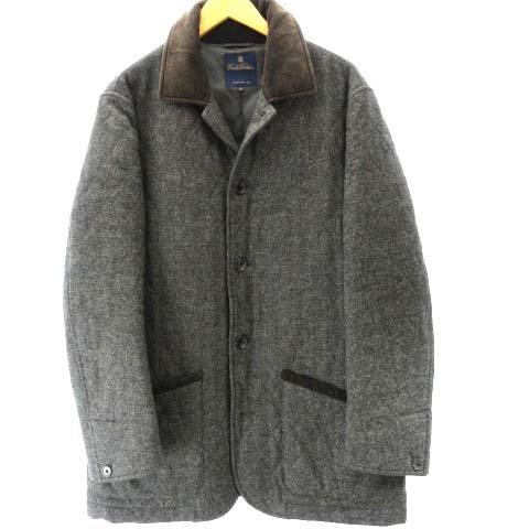 現金特価 ブルックスブラザーズ Brooks Brothers キルティングコート ステンカラー ウール Luxury Fabric M ダークグレー Ibs91 メンズ ベクトル 古着 配送員設置送料無料 Www Muslimaidusa Org
