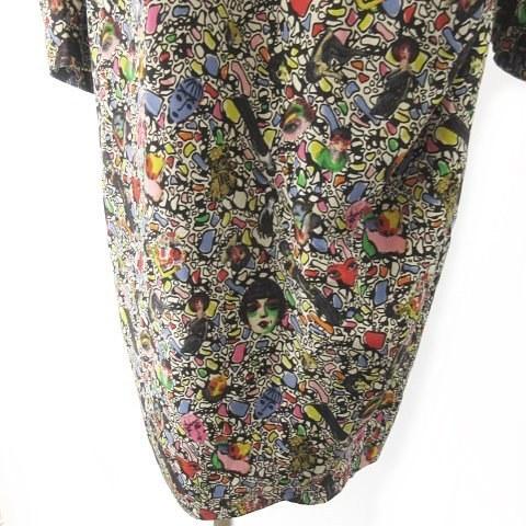 21新春福袋 中古 フェンディ Fendi Fendi 古着 ベクトル レディース マルチカラー M 46 総柄 長袖 似顔絵 絵画モチーフ ひざ丈 シルクワンピース ヴィンテージ Fendi 中古 フェンディ ヴィンテージ ワンピース チュニック Www Prestigecenter Fr