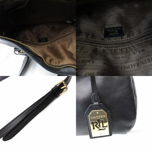中古 ラルフローレン RALPH LAUREN 2WAYショルダーバッグ ハンドバッグ