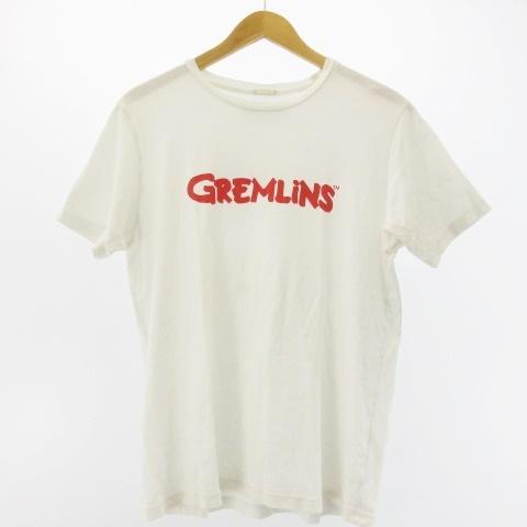 ジーユー Gremlins グレムリン ギズモ Tシャツ カットソー フロント バック プリント 半袖 コットン 341 3140 白 ホワイト M メンズ 122 ブランド古着販売のベクトル 通販 Yahoo ショッピング