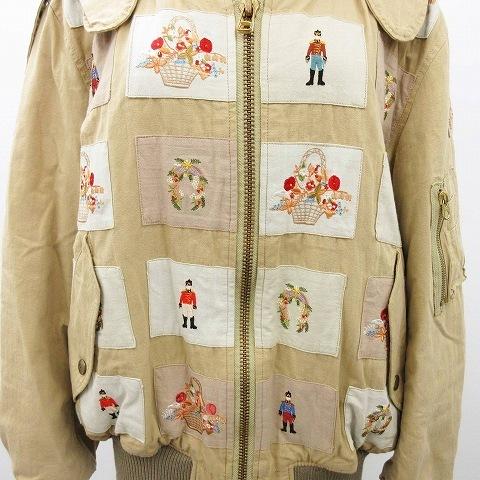 UNISEX S/M ピンクハウス・90s・MA-1・ウール・中綿キルティング