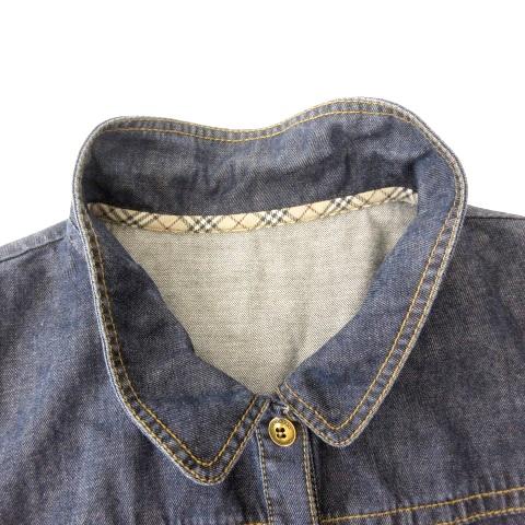 バーバリーブルーレーベル BURBERRY BLUE LABEL デニムワンピース