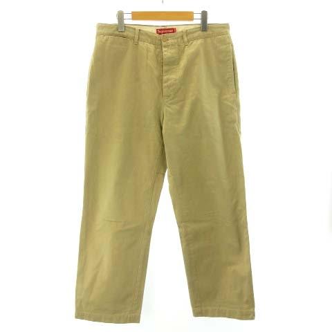 シュプリーム SUPREME チノパン ワークパンツ ボトムス スラックス ボタンフライ ベージュ 34 ☆AA★ メンズ :122-902212100046:ブランド古着販売のベクトル - 通販 - Yahoo!ショッピング シュプリーム SUPREME チノパン ワークパンツ ボトムス スラックス ボタンフライ ベージュ 34 ☆AA★ メンズ :122-902212100046:ブランド古着販売のベクトル - 通販 - Yahoo!ショッピング