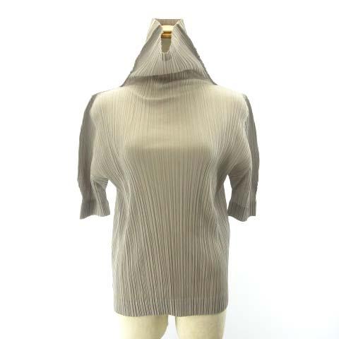 プリーツプリーズ PLEATS PLEASE 極美品 カットソー 半袖 プリーツ