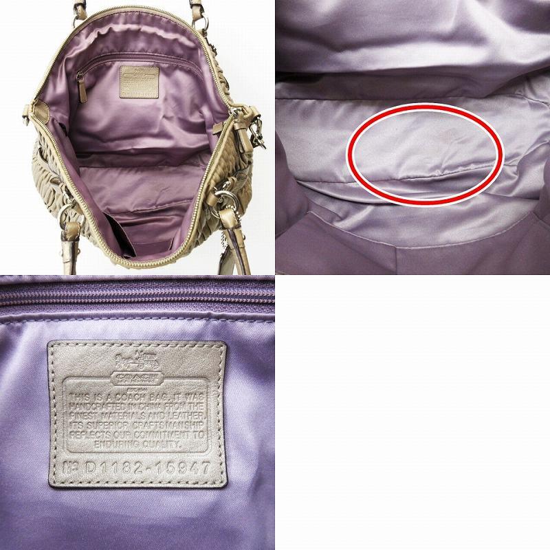 コーチ COACH マディソン ギャザー 15947 2WAY ハンド トート