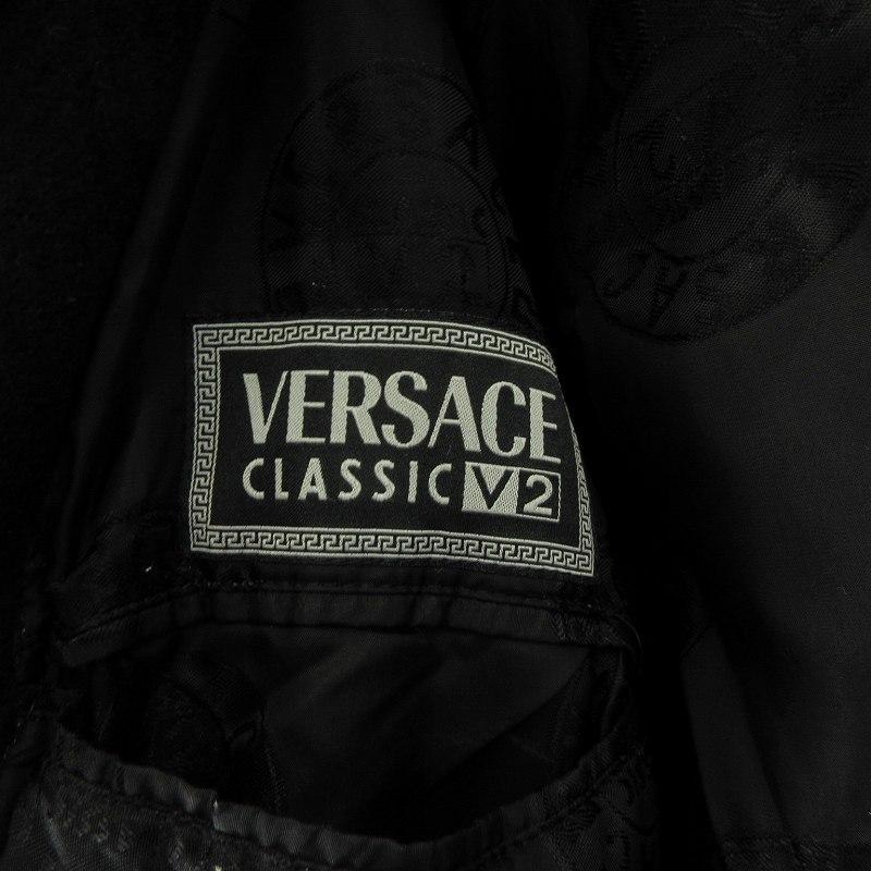 ヴェルサーチクラシック VERSACE CLASSIC V2 アンゴラ ダッフルコート