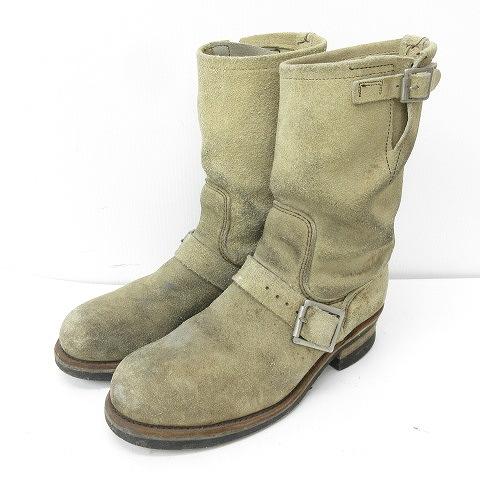 レッドウィング REDWING 8268 PT83 エンジニア ブーツ スエード 縦羽 