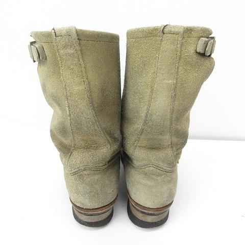 レッドウィング REDWING 8268 PT83 エンジニア ブーツ スエード 縦羽 