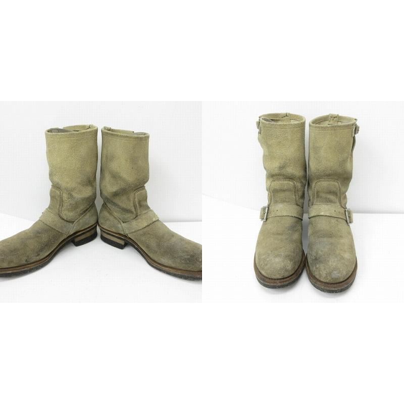 レッドウィング REDWING 8268 PT83 エンジニア ブーツ スエード 縦羽 