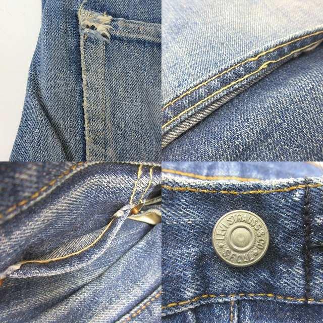 リーバイス Levi's 501 69年 デニム 刻印6 タイプ物 Sタイプ 紙パッチ ビッグE 足長R 赤耳 インディゴ W33/L30 STK メンズ｜vectorpremium｜04