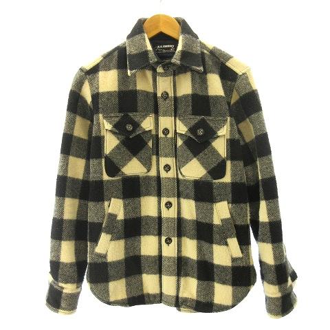 ハリウッドランチマーケットウールリッチチェックジャケットサイズ1