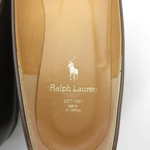 ラルフローレン RALPH LAUREN パンプス オペラシューズ レザー ブラウン 茶 22.5cm レディース｜vectorpremium｜05