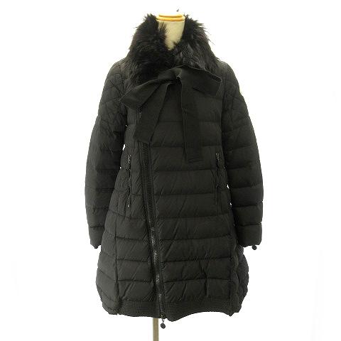 モンクレール MONCLER ×SACAI MAYUKO ダウンコート リボン ラクーン 