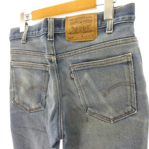 リーバイス Levi's 99年製 517 デニム ジーンズ フレア ブーツカット 刻印554 インディゴ W32 L32 約L メンズ｜vectorpremium｜06