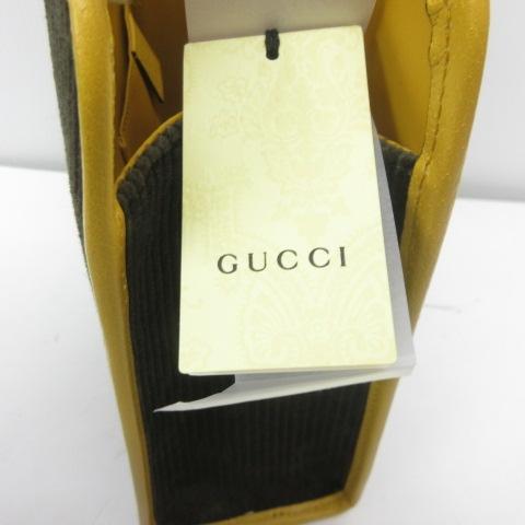 未使用品 グッチ GUCCI タグ付き 3D マッシュルーム トートバッグ ハンドバッグ 705042 ベロア×レザー 茶 ブラウン キッズ｜vectorpremium｜09