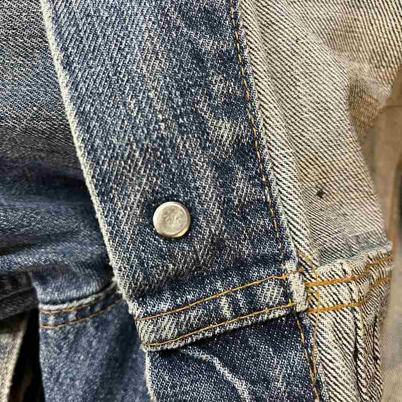 リーバイス Levi's 80s ヴィンテージ 70505 デニムジャケット ジージャン 3rd USA製 サークルR 刻印52 インディゴブルー 約S メンズ｜vectorpremium｜05