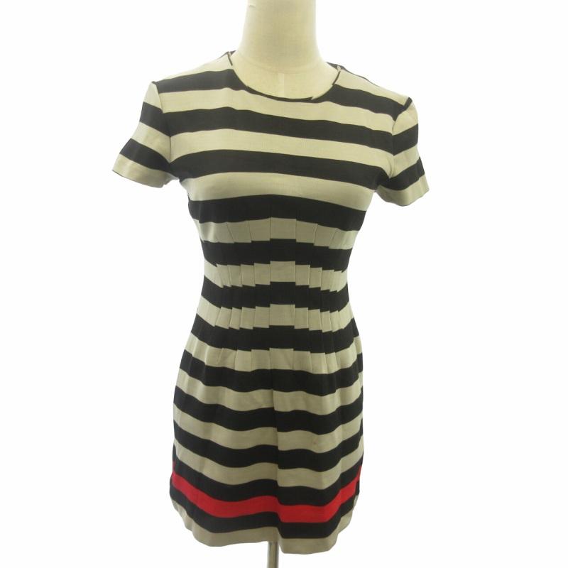 ダイアンフォンファステンバーグ DIANE von FURSTENBERG 美品 ボーダー  