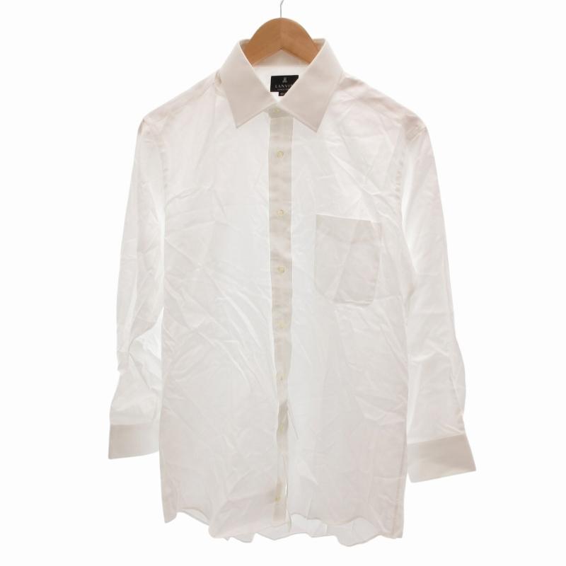 楽天市場】LANVIN ランバン Y シャツ 未使用品 パープル メンズ - シャツ 