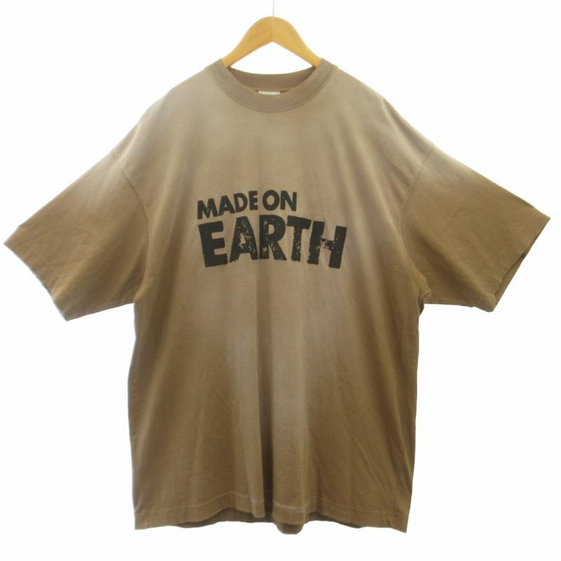 未使用品 ヴェトモン ベトモン VETEMENTS タグ付き 23SS MADE ON EARTH 