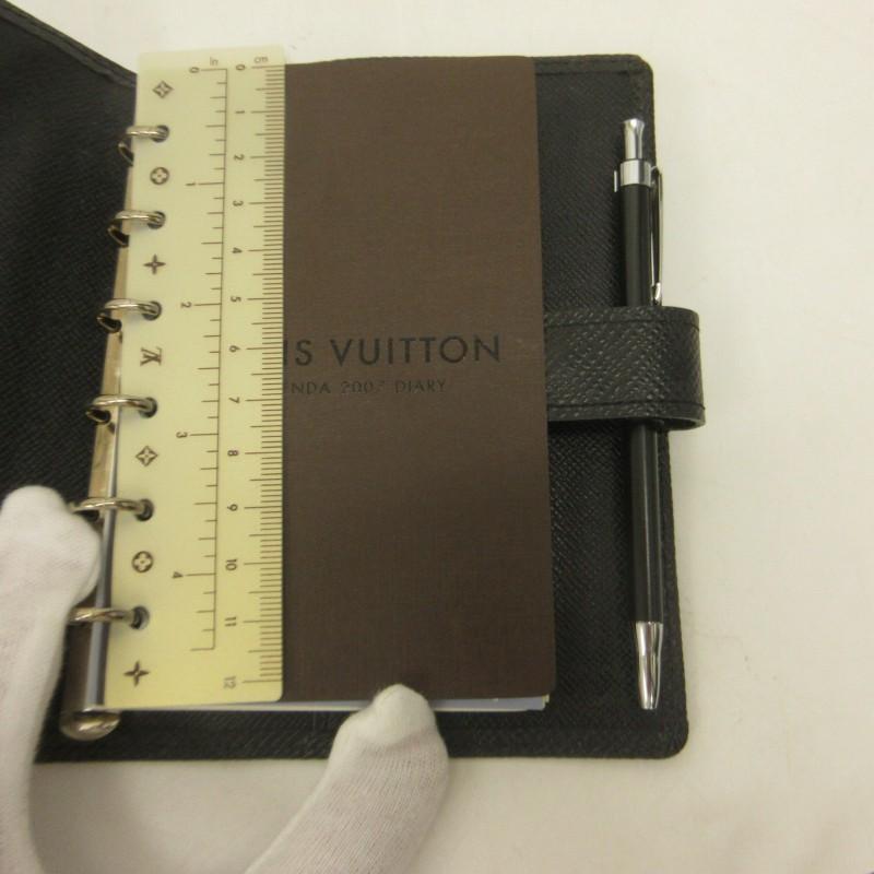 ルイヴィトン LOUIS VUITTON 極美品 ルイヴィトン タイガ アジェンダ 