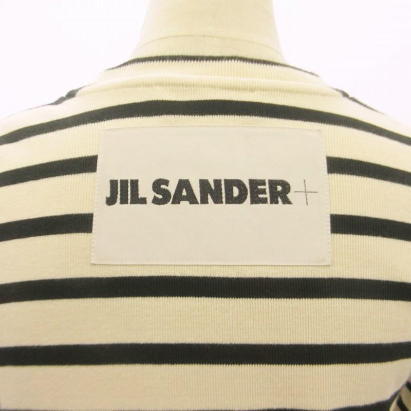 ジルサンダープラス JIL SANDER＋ 美品 21SS ボーダー Tシャツ 