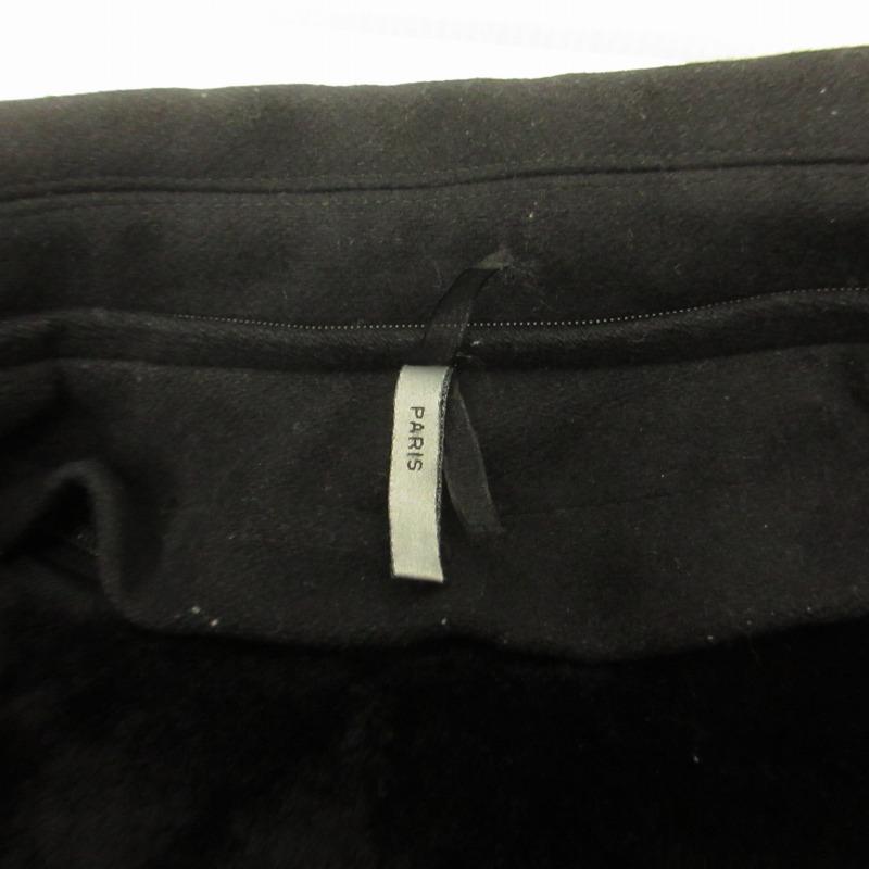 ディオールオム Dior HOMME 希少 ステンカラーコート ラムレザー 羊革