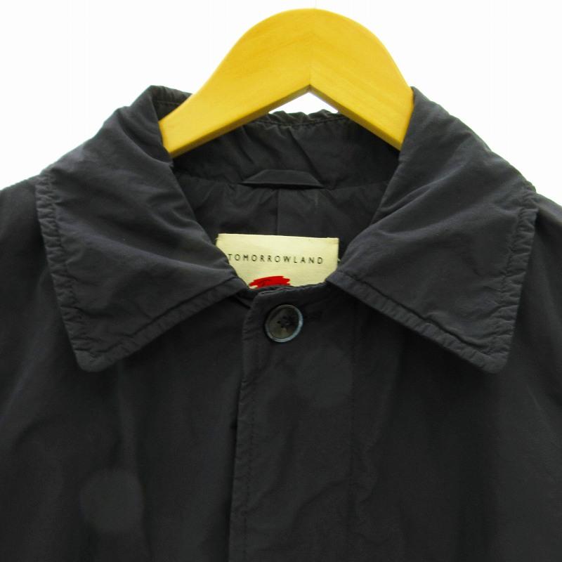 トゥモローランド TOMORROWLAND TINTO GARMENT DYED ステンカラー 