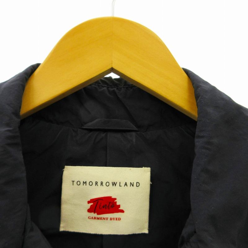 トゥモローランド TOMORROWLAND TINTO GARMENT DYED ステンカラー 
