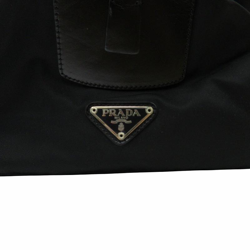 プラダ PRADA 2WAY 三角プレート ボストンバッグ ショルダー