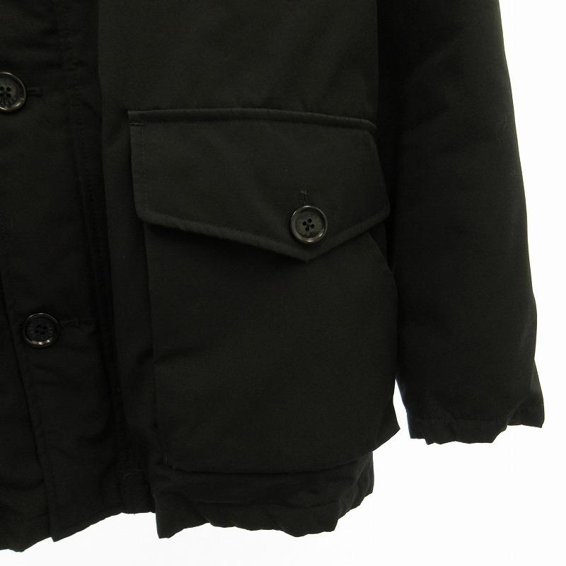 ダントン DANTON 美品 タッサー ダウンジャケット コート フード