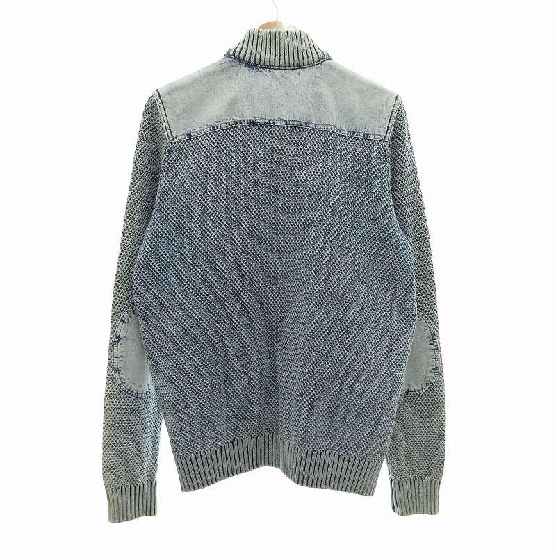 ルイヴィトン ブルゾン スウェード ドライバーズニット エルボーパッチ L Blondel / ”マルグリット”ZIPUPドライバーズニット – LANVIN en