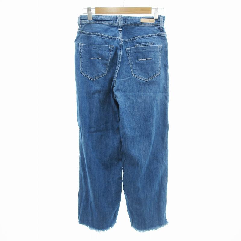 ヤヌーク YANUK カットオフデニム ジーンズ パンツ ジッパーフライ  