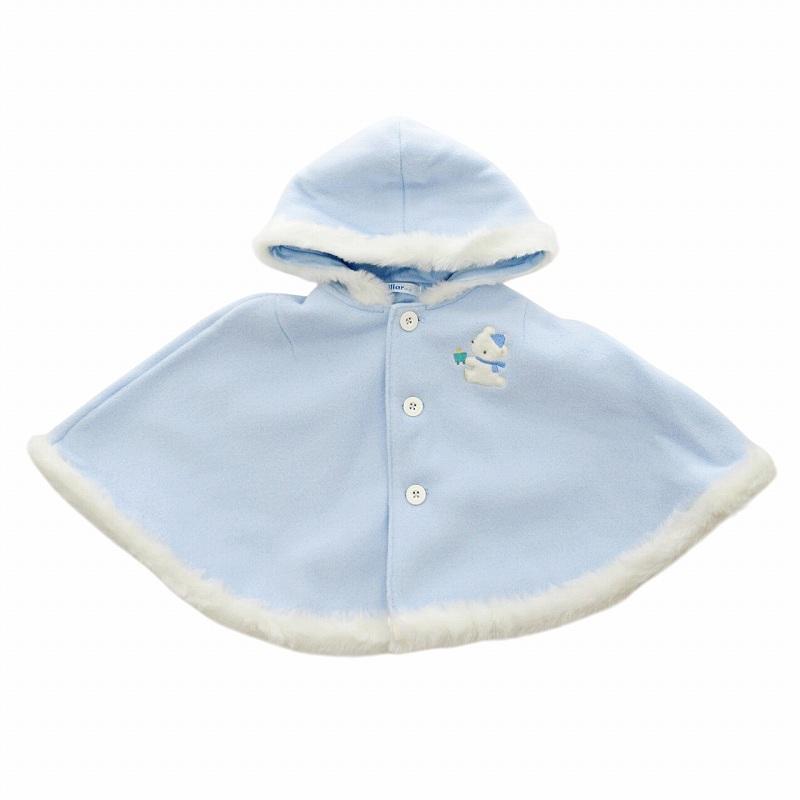 familiar ファミリア ケープ ポンチョ UVカット 新品同様