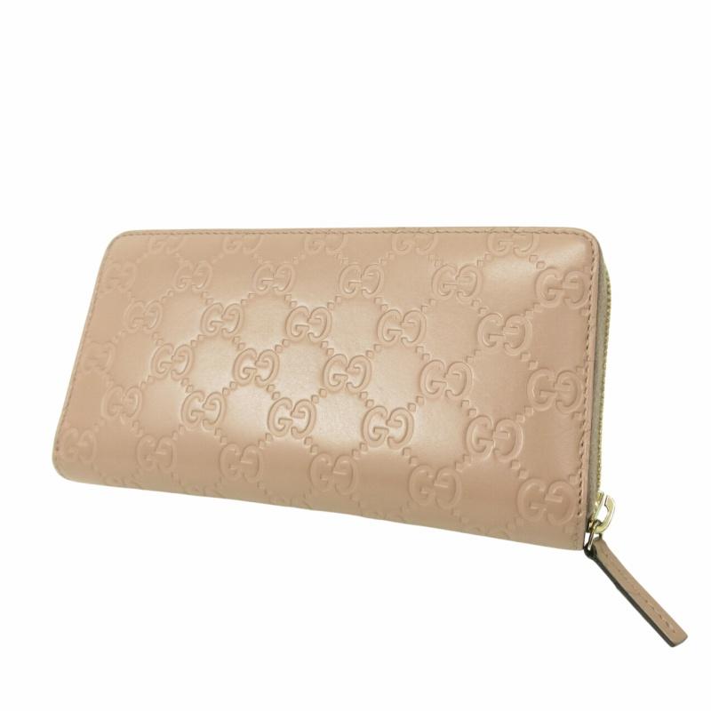 GUCCI グッチ GG シマ ラウンドファスナー 長財布 ロング GUCCI グッチ GG シマ ラウンドファスナー 長財布 ロング