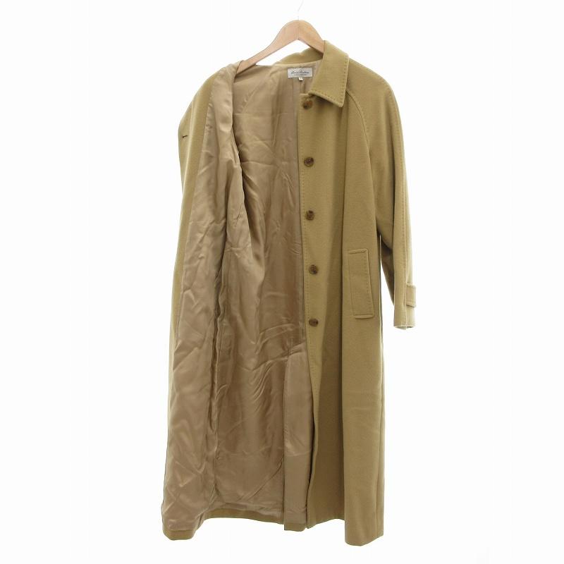【美品】ブルックスブラザーズ ガウンコート 6 ベージュ カシミヤ混 9〜11号 美品】ブルックスブラザーズ ガウンコート 6 ベージュ カシミヤ混 9