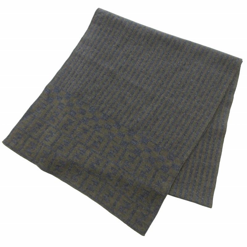 ピキ❣️FENDI フェンディ　ストール　マフラー FENDI（フェンディ） カシミヤ×チンチラ ファー マフラー ストール