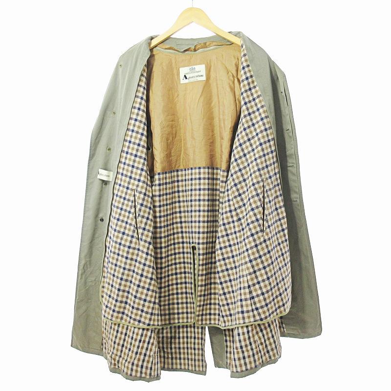 アクアスキュータム AQUASCUTUM ステンカラーコート ジャケット