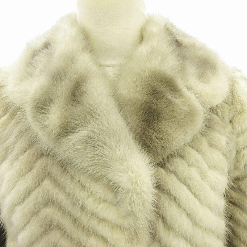 EMBA エンバ サファイアミンク ジャケット コート 毛皮 ファー