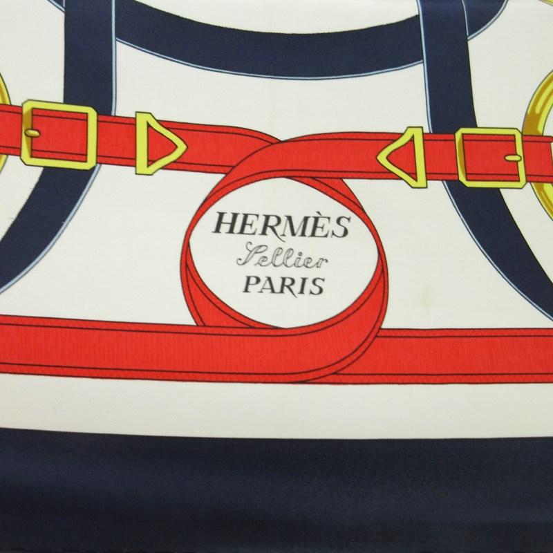 エルメスカレ９0 大判スカーフ　黄金の拍車 HERMES エルメス カレ90 Eperon D'or 黄金の拍車 スカーフ