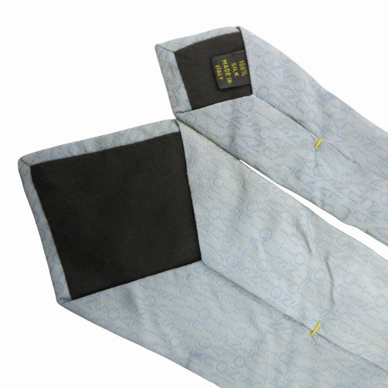 LOUIS VUITTON（ルイ・ヴィトン） ロゴ ネクタイ シルク ワイドタイ 総