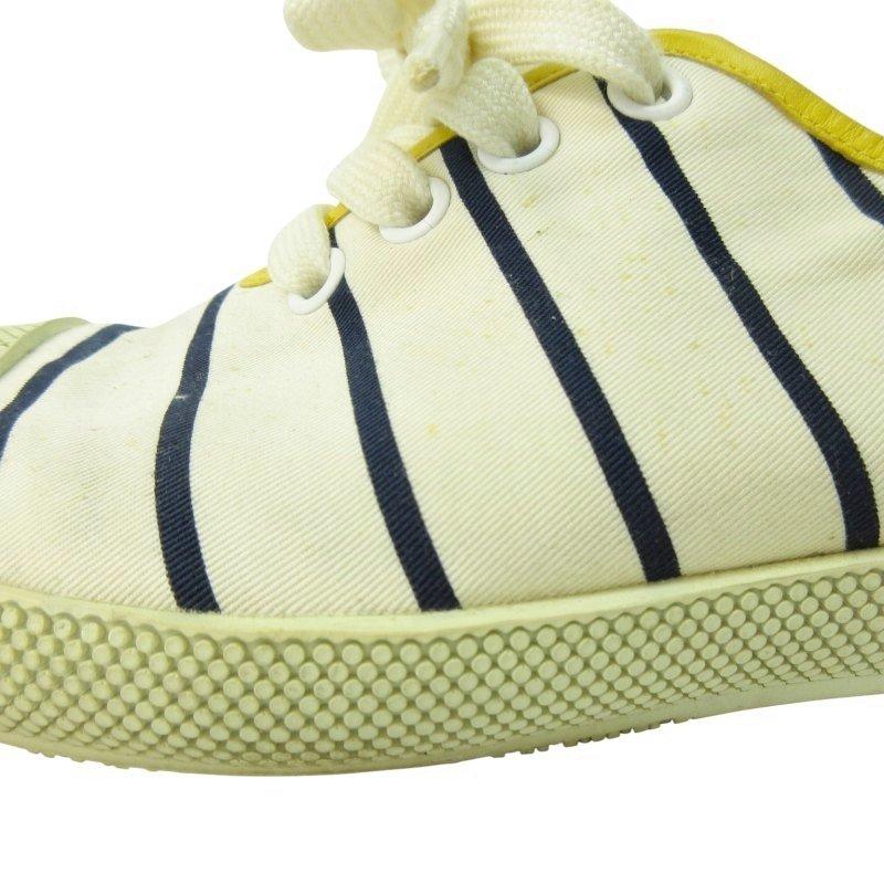 PRADA（プラダ） スニーカー ストライプ パイピング マルチカラー 7.5