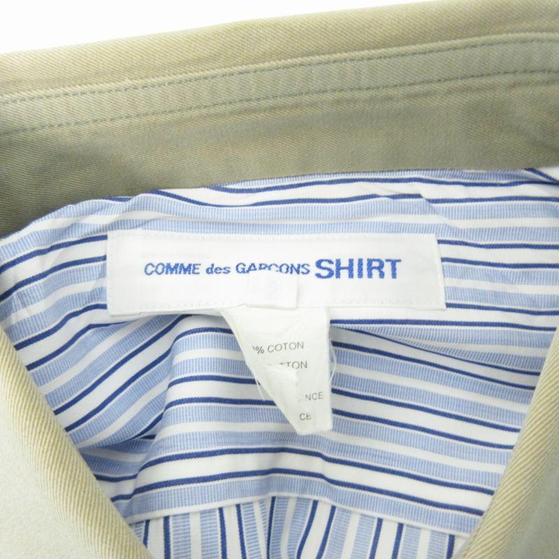 コムデギャルソンシャツ COMME des GARCONS SHIRT シャツ ストライプ