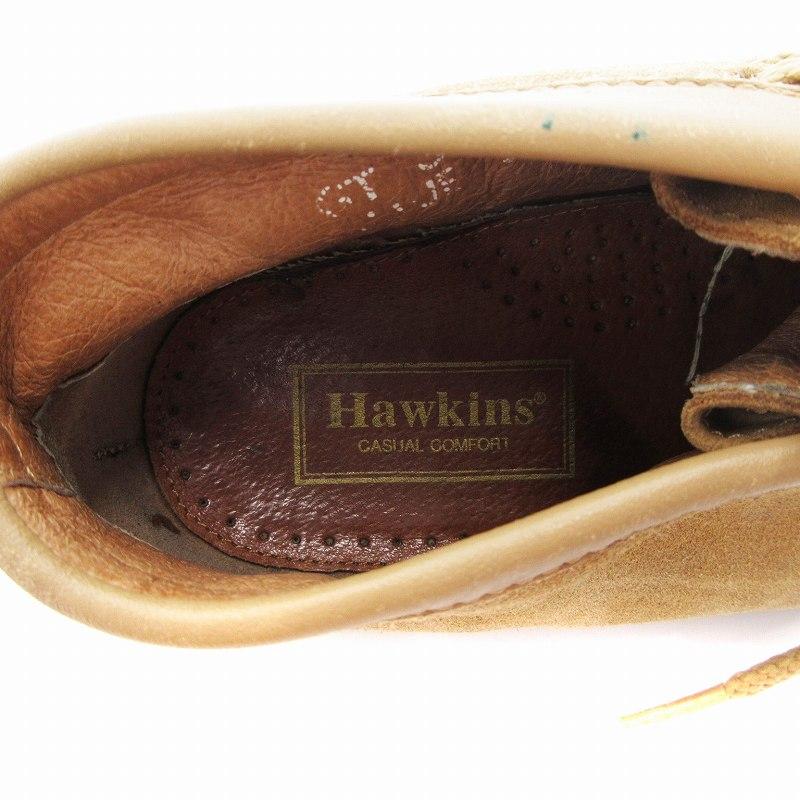 ホーキンス Hawkins ショートブーツ モカシン クレープソール 7 ベージュ /AE ●ECO メンズ | Hawkins | 06