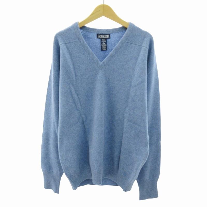 ランズエンド LANDS' END ヴィンテージ ニット セーター ウール V