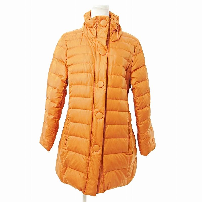 noa-ge ノアジェ ダウンコート ダウンジャケット L オレンジ 0625