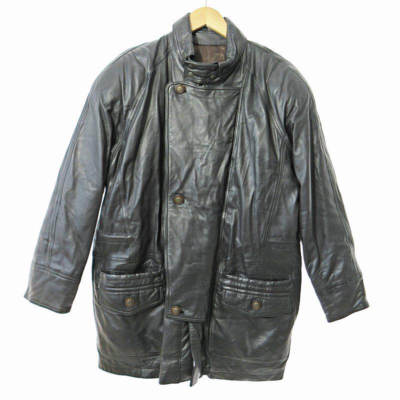カレッサ karrsa レザー ジャケット ブルゾン 革ジャン ジップアップ