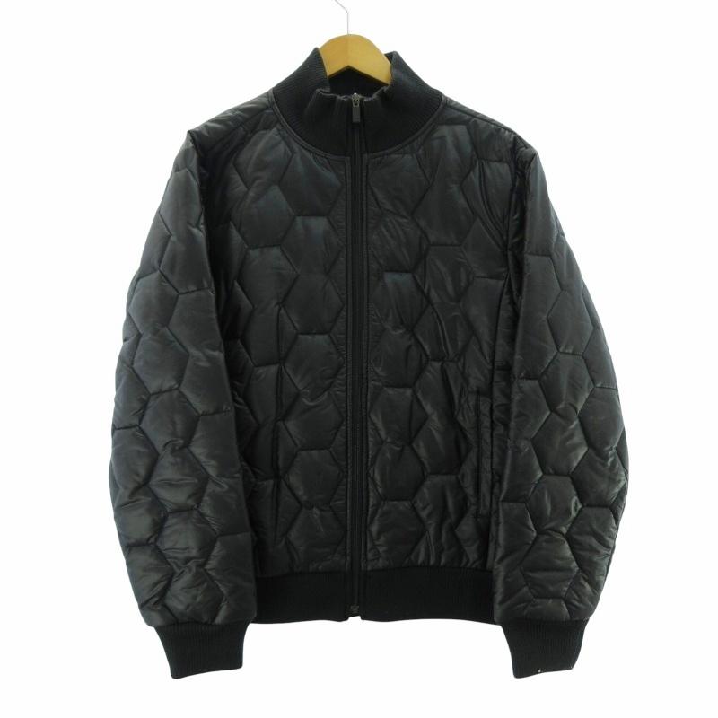 NIKE（ナイキ） 美品 キルティング ジャケット ブルゾン 中綿 黒