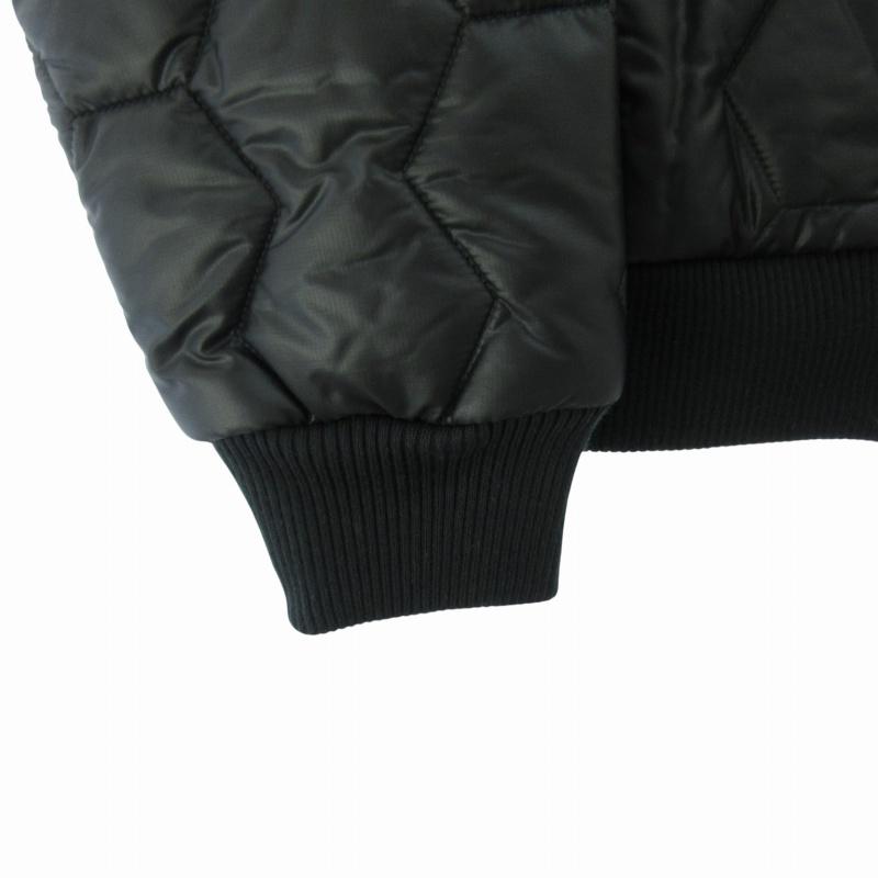 NIKE（ナイキ） 美品 キルティング ジャケット ブルゾン 中綿 黒