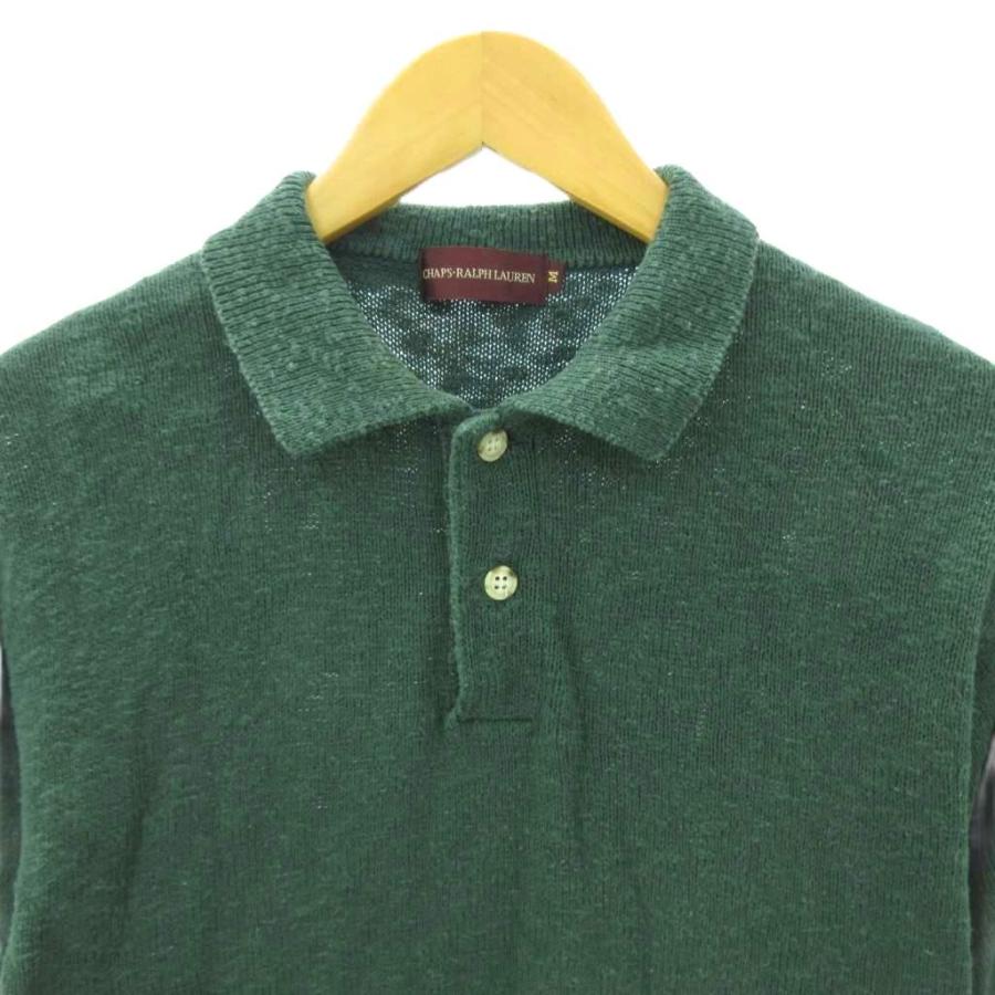 CHAPS RALPH LAUREN ラガーシャツ Lサイズ ライトグリーン CHAPS RALPH LAUREN ラガーシャツ Lサイズ ライトグリーン CHAPS